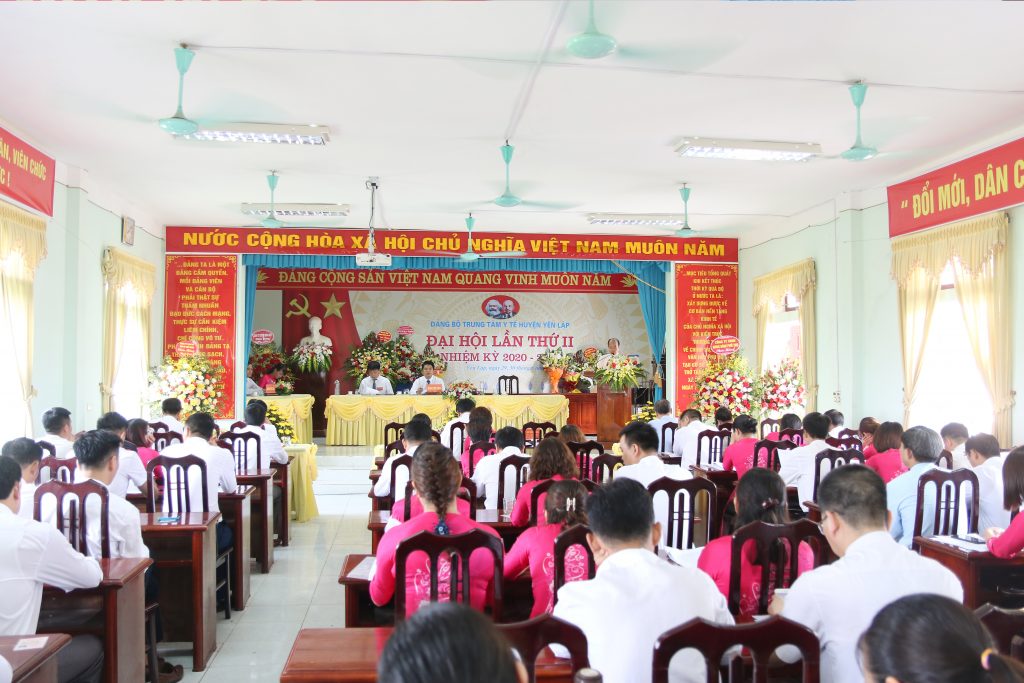 Toàn cảnh Đại hội Đảng bộ TTYT lần thứ II nhiệm kỳ 2020 - 2025