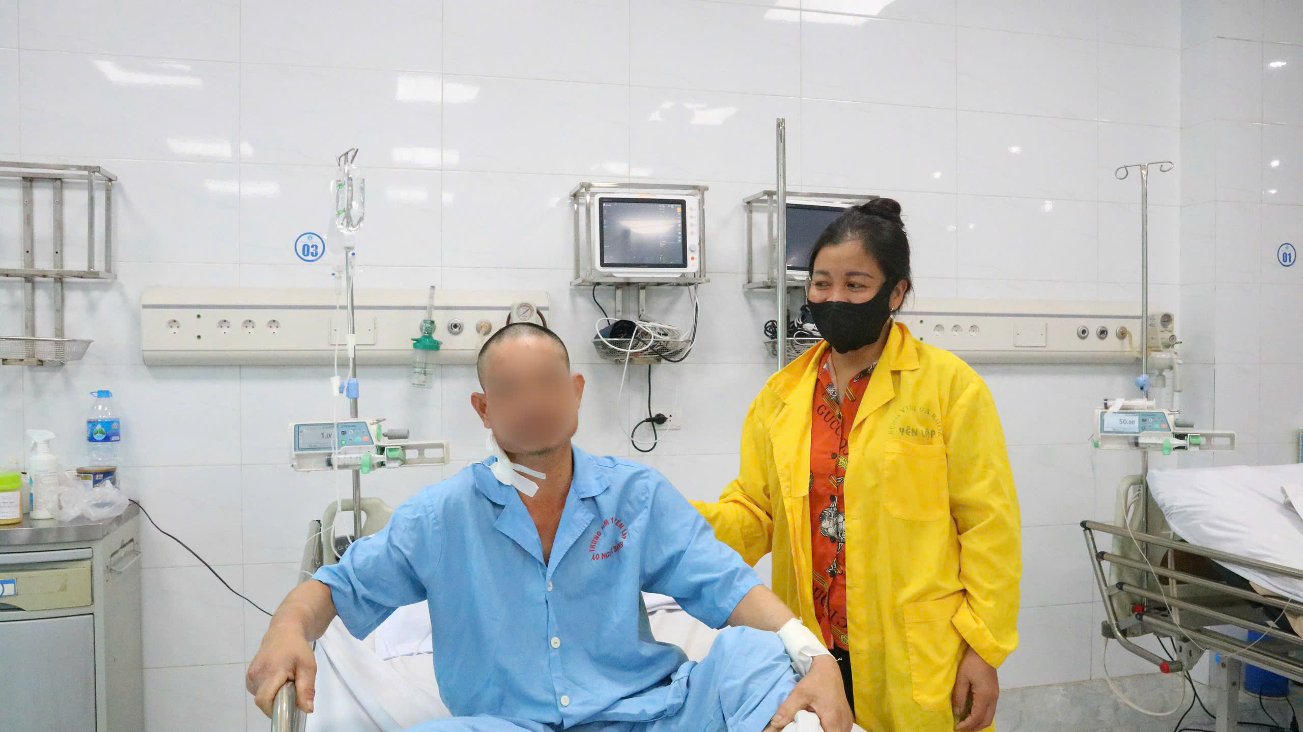 Người bệnh hồi phục tốt sau 05 ngày điều trị.